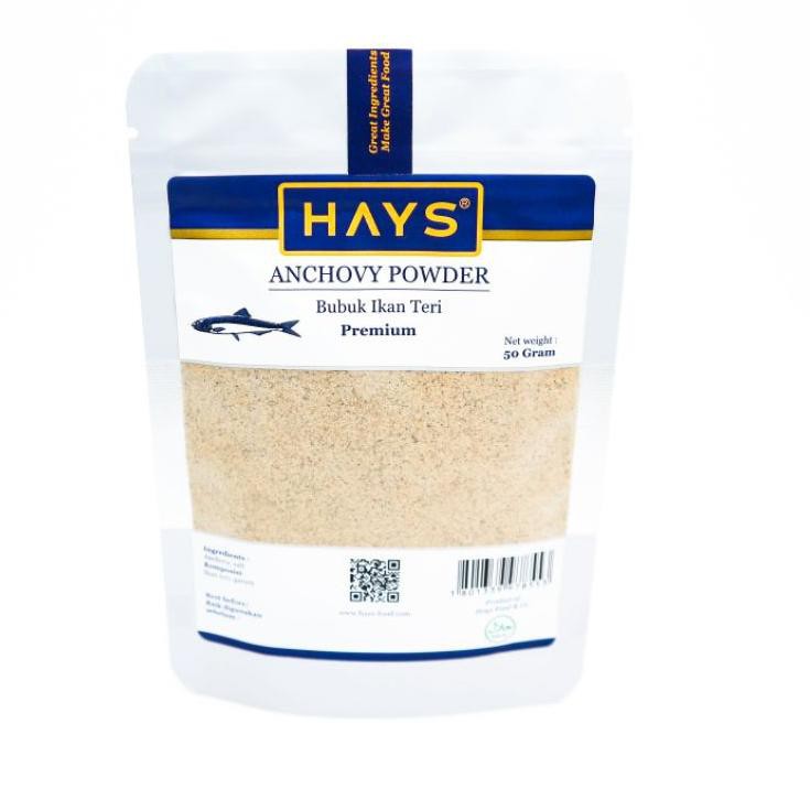 

F⚡ASH SALE Anchovy Powder /Bubuk Ikan Teri /Kaldu MPASI (50 GRAM) - HAYS