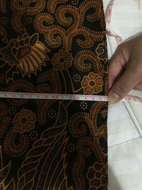 Kemeja Batik Lengan Pendek Motif Kenongo M L Xl Xxl