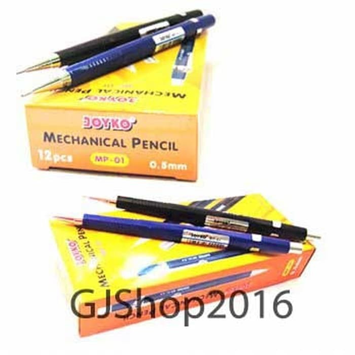 

Pensil Mekanik 0.5mm Joyko MP-01 Metal Tip Mechanical Pencil