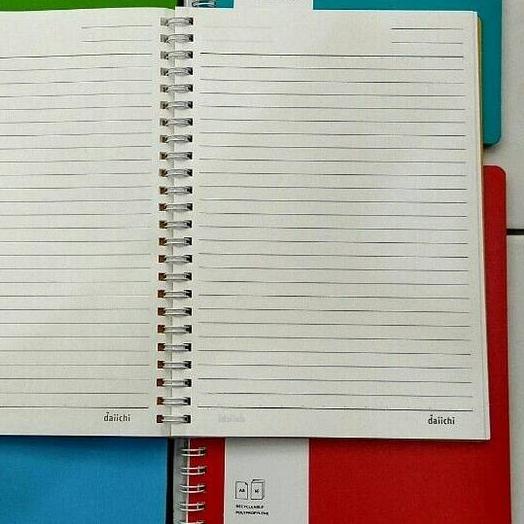 

❃ NOTE BOOK/RING/MEMO BUKU DIARY CATATAN DAIICHI A5 ♪