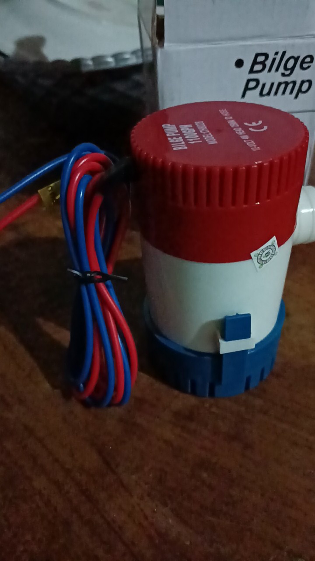 Lebih Istimewa Pompa Air Bilge Original 1100gph Submersible Water Bigel Pump Celup Dc 12v Ori