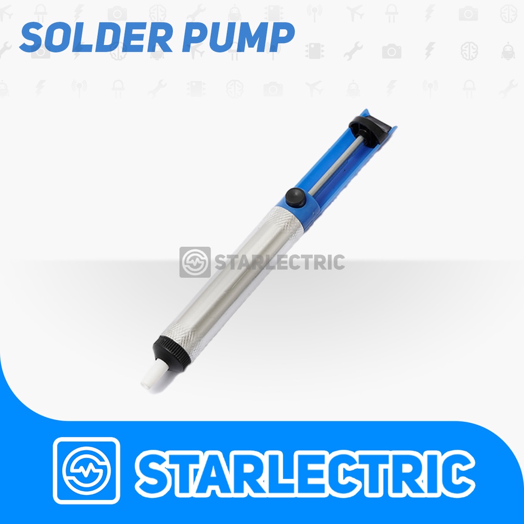 Penyedot Timah Solder Sucker Suction Vacum Desoldering Pump Pompa