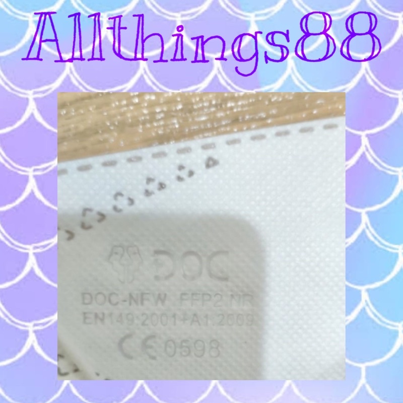 Masker KF94 DOC IMPORT High Premium Quality Sealed per pcs 1 box isi 30 pcs 4 ply Steril Higienis