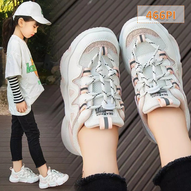 Sepatu Anak Sneakers Momy Fashion Korea Cewek Cowok - 466