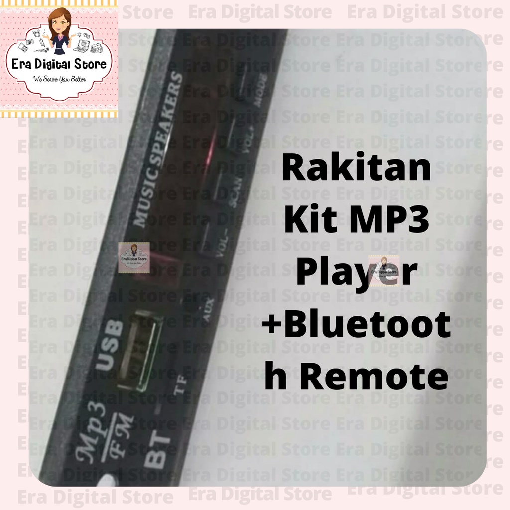 Rakitan MP3 Bluetooth Kit MP3 Bluetooth Player Remote MDN
