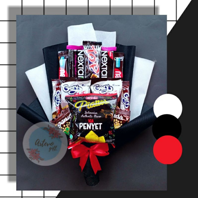 

Buket Snack Jogja, Bouquet Jajanan, Gift Sempro, Kado Wisuda