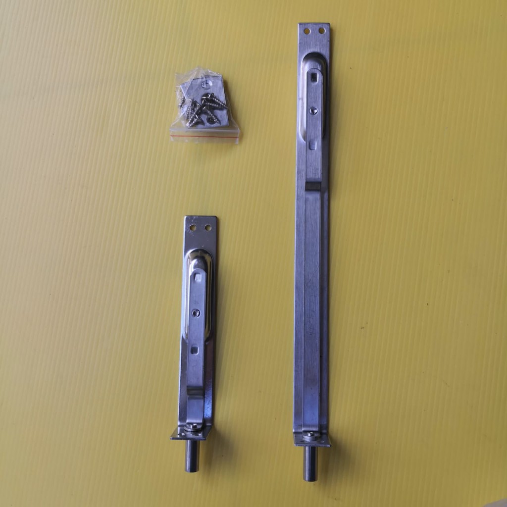 Slot Pintu Grendel Tanam Stainless 6 12 Grendel Tanam Pintu Shopee Indonesia