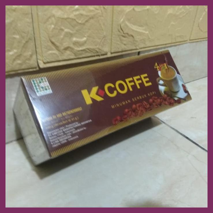 KOPI KUAT PRIA DAN TAHAN LAMA DARI COFFE K-LINK GINGSENG 4 IN 1