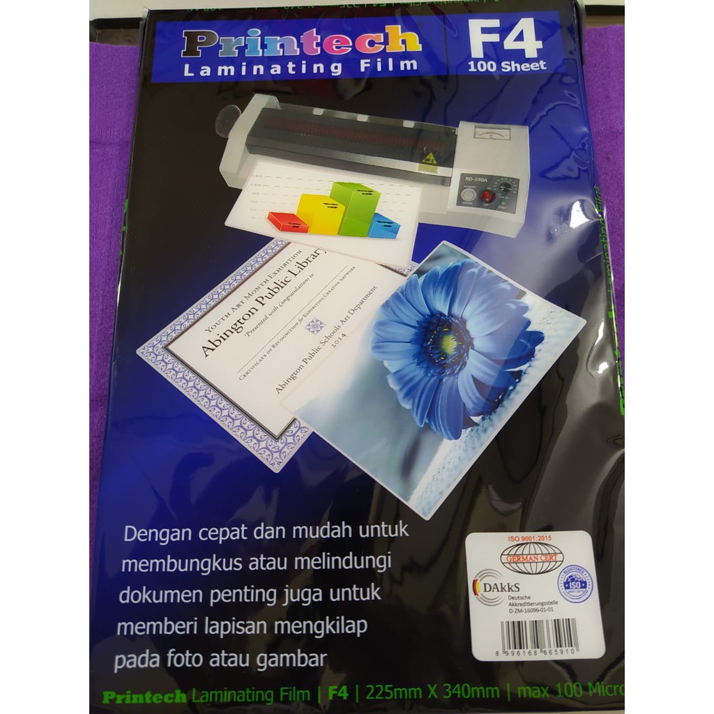 

plastik laminating F4 / folio