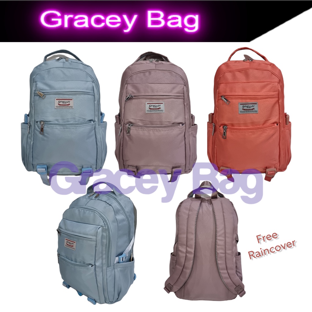 GB-71419E Tas Ransel Anak Perempuan / Remaja Silvergirl