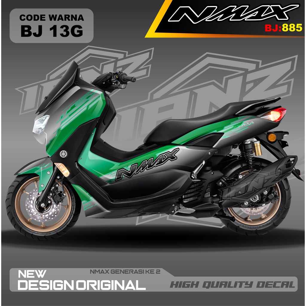 VARIASI STICKER NEW NMAX FULL BODY BLOK MOTOR / DECAL FULL BODY NMAX / DECAL STIKER FULL BODY NMAX / STIKER DECAL NMAX TERBARU