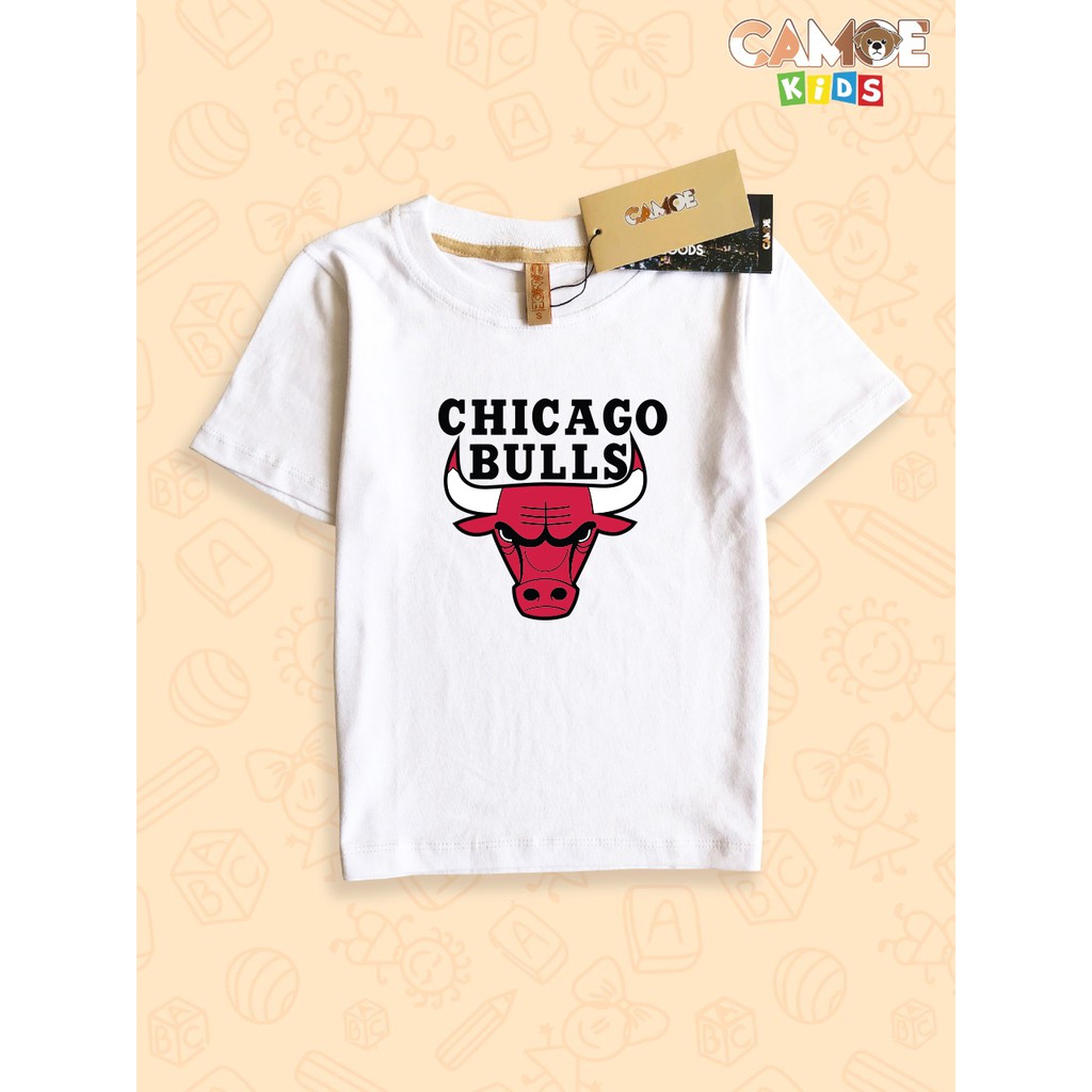 Baju kaos anak kids chicago bulls nba basketball basket ball