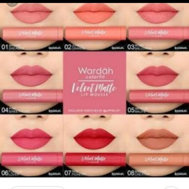 Wardah velvet matte