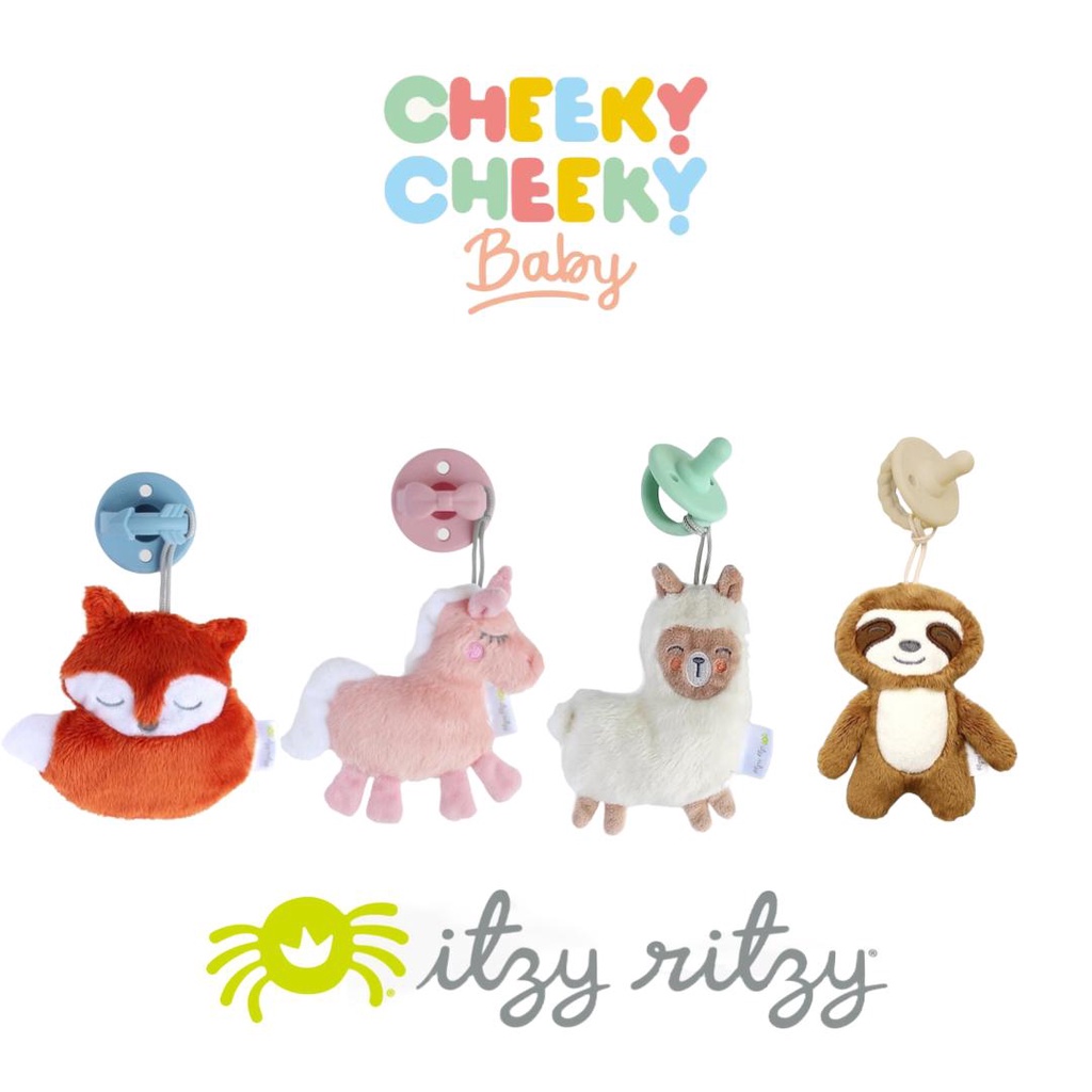 Itzy Ritzy Sweetie Pal Pacifier and Stuffed Animal/ Empeng Bayi Soother