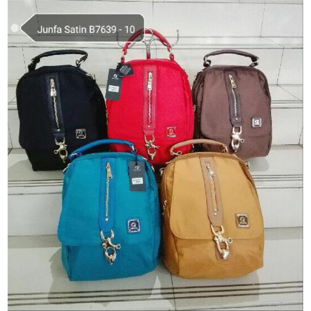 Promo tas wanita junfa ransel 3in1 7639-10 Limited