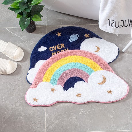 Keset Kaki Rainbow Sky Crown Mewah Elegan