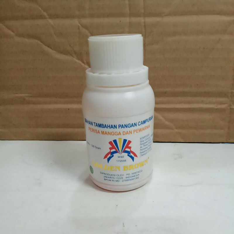 

Golden Brown Perisa Mangga dan Pewarna 100 gr
