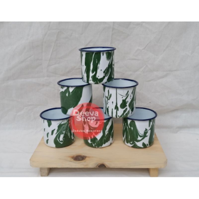 Mug Enamel 7cm blirik