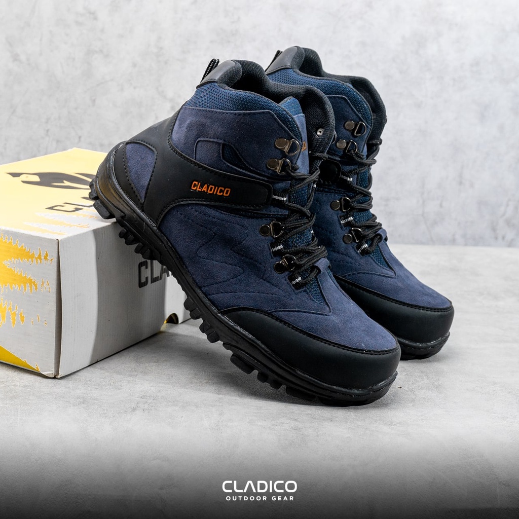 Sepatu Pria Cladico Safety Orion Tinggi Ujung Besi Boot Kerja Lapangan High Quality Sefty Cowok