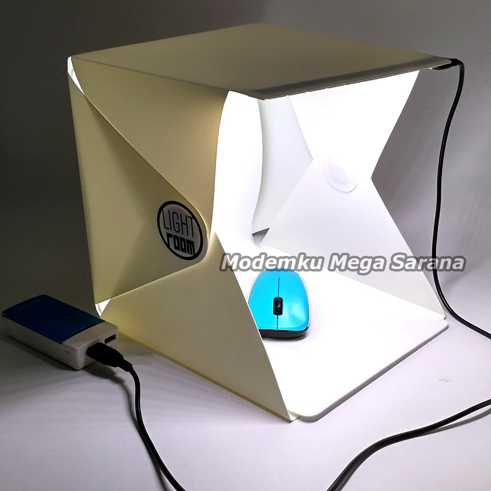 LIGHTROOM Mini Photo Studio Portable 22x23x24 Cm