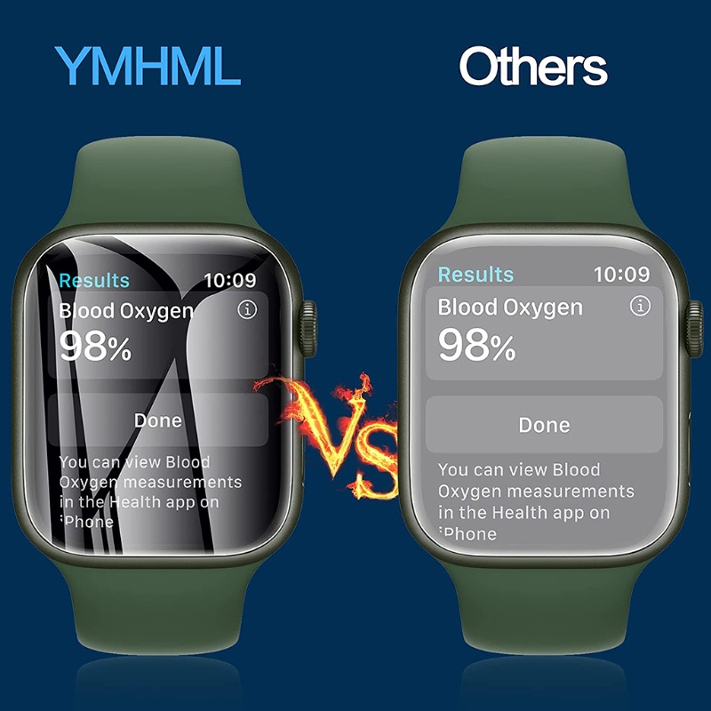 Btsg Untuk Film Pelindung Untuk Apple-Jam Tangan741/45mm Full Cover Screen Anti Gores