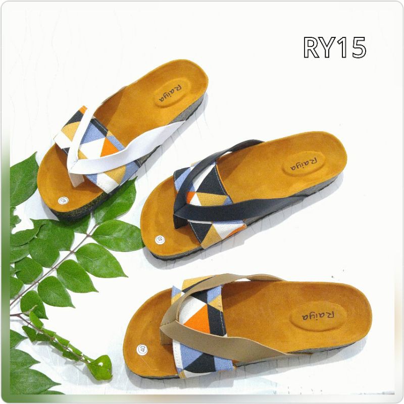 BIG SALE CUCI GUDANG Borneo Sendal Wanita Sandal Birken RY15 by Xavyera