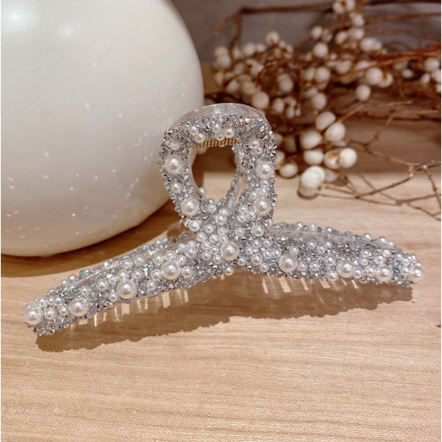 Jepit Rambut Pita Premium/ Jedai Hairclip Berlian Swarovski Boise