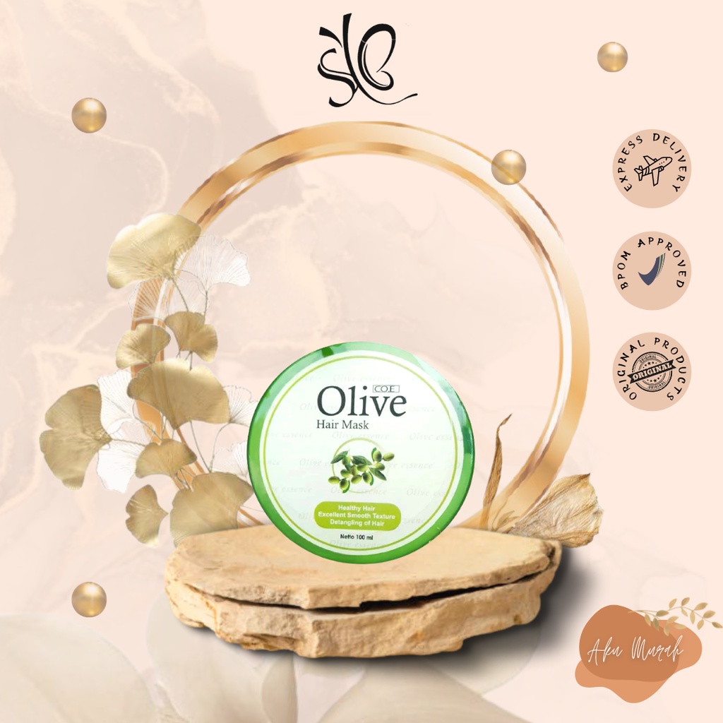 ✨ AKU MURAH ✨[BARANG SALE] SYB Olive Hair Mask / Masker Rambut Olive 100ml