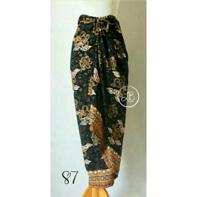 Rok Kain Lilit Rambat Hitam