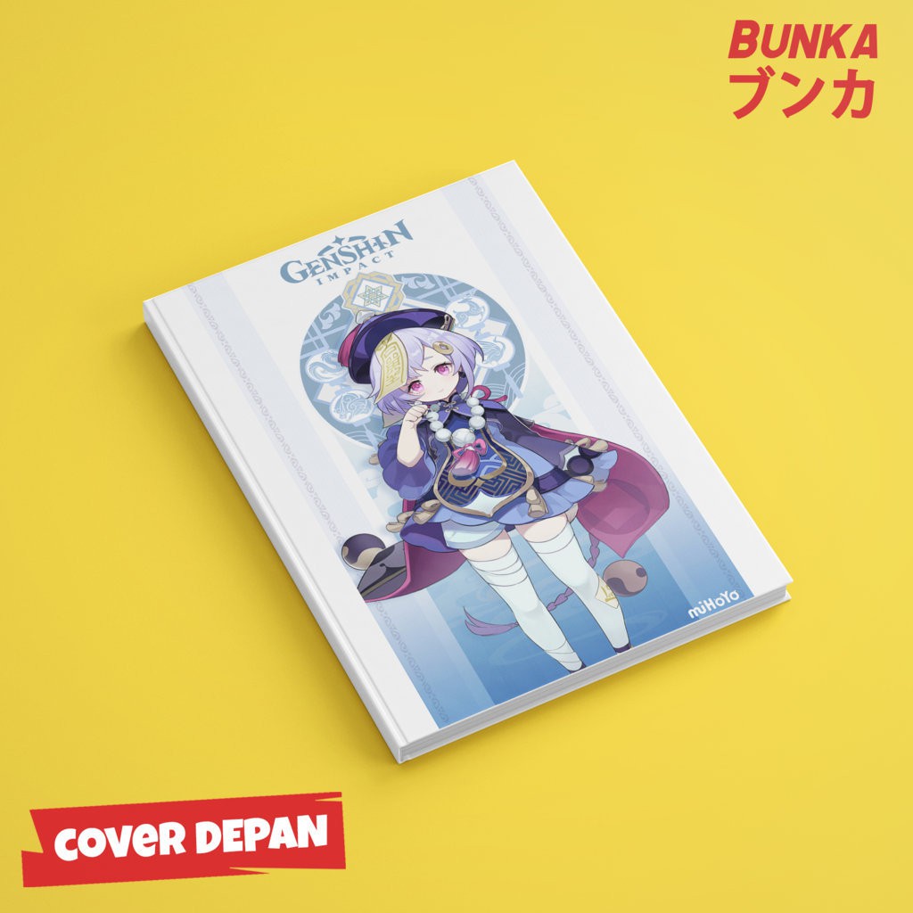 

Notebook Game Genshin Impact Qiqi Hardcover A5 Buku Tulis Catatan Notes Agenda Planner Jurnal