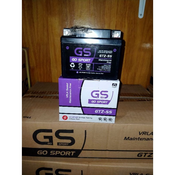 Aki GS Motor Honda Beat Vario 125 Supra X Scoopy dll