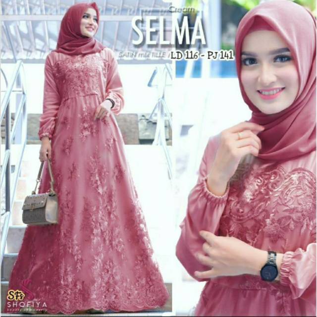 GAMIS BRUKAT WANITA TERBARU 2021 GAMIS FARASYA / SELMA / RAVINA DRESS / LEANA MAXY DRESS KONDANGAN W