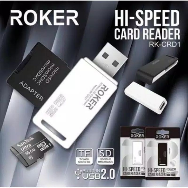 Roker Card Reader RK-CRD1 HI-SPEED