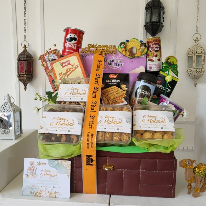 

Paket box hampers lebaran parcel idul fitri ramadhan kue kering 99