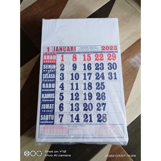 kalender 2023 blangko 1Bulanan minim order 1pack
