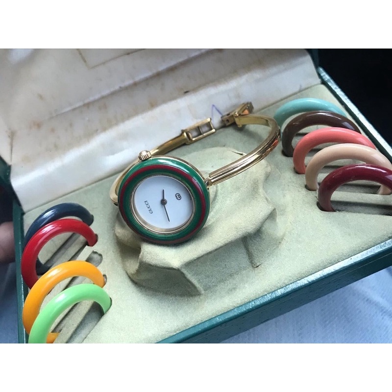 gucci bangle watch preloved
