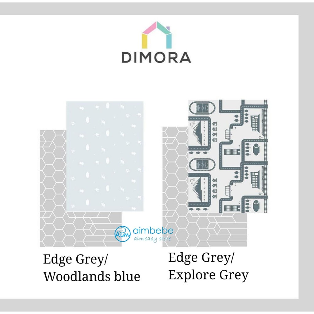 Dimora TPU Small  Playmat (100 x 140 x 1.5cm) - Alas Bermain atau Tikar Anak/bayi-1