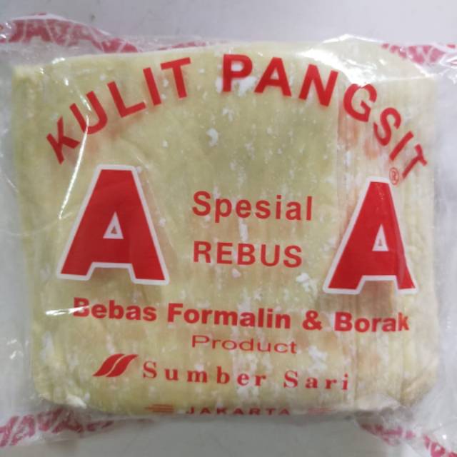 

Kulit Pangsit Merk AA special rebus