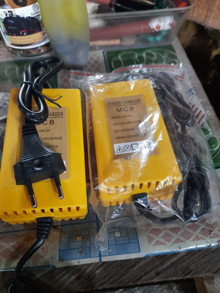 Baterai Changer Cas Pompa Semprot Hama Disinfektan12 V Cba Elektrik