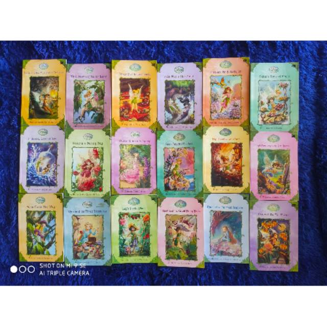 paket novel 19 buku cerita anak disney fairies