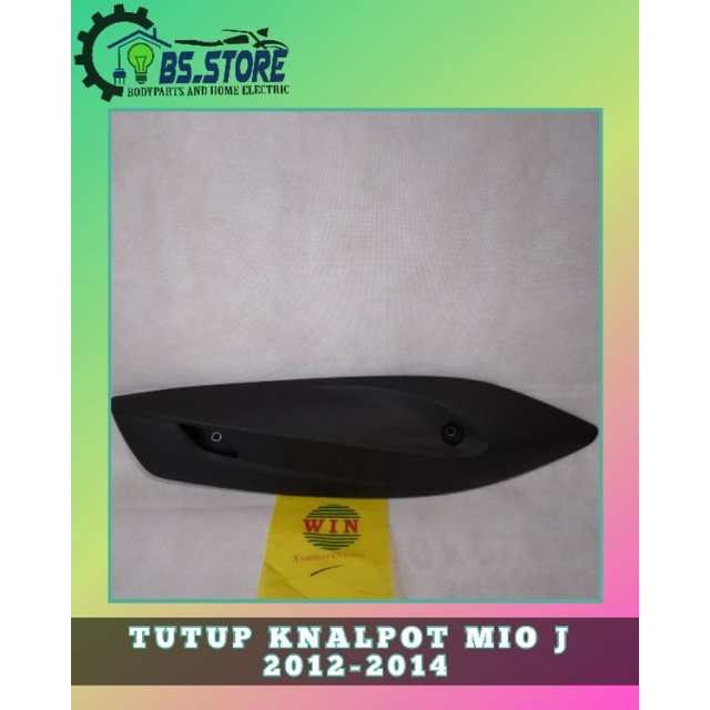 TUTUP KNALPOT YAMAHA MIO J 2012 2013 2014 | COVER KNALPOT YAMAHA MIO J | COVER MUFLER YAMAHA MIO J