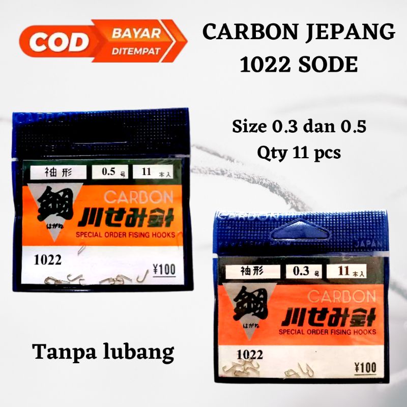 KAIL PANCING CARBON JEPANG 1022 SODE tanpa lubang