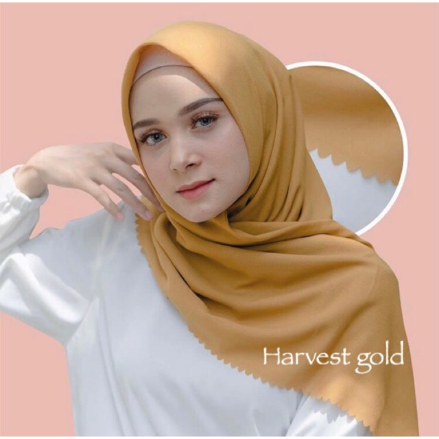  Jilbab  segiempat voal sahara superfine laser cut Shopee 