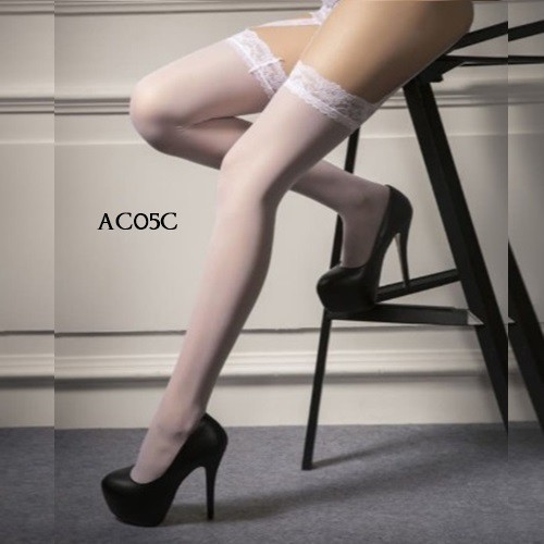 [SIAP KIRIM] BODYSTOCKING LINGERIE TRANSPARAN STOCKING PREMIUM PUTIH AC05C