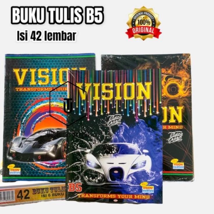 

Berkualitas! Buku Big boss Cowo / Cwe vision Buku Boxy , Buku B5 Buku Besar ン