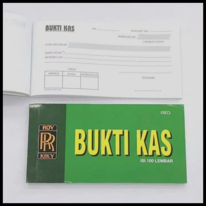 

Buku Bukti Kas Kiky 100 lembar