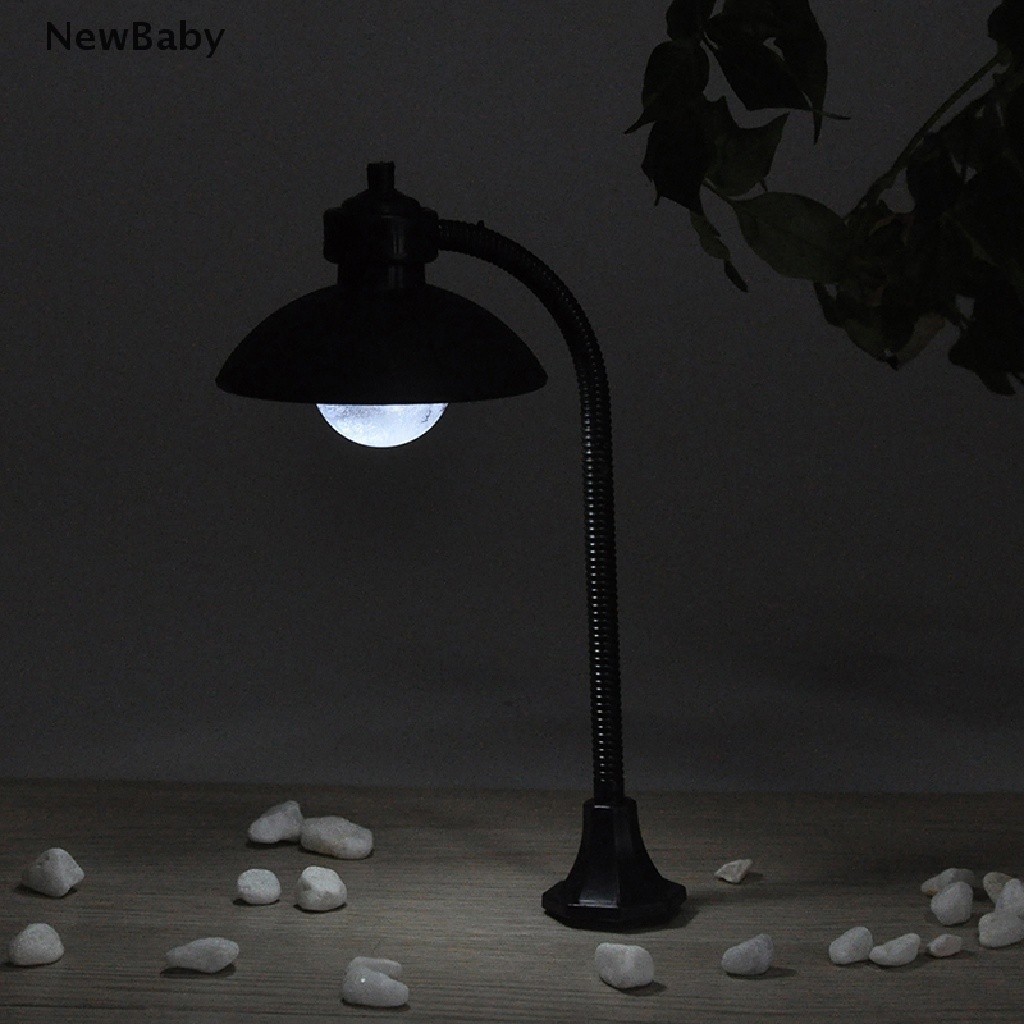 Newbaby 1pc Miniatur Lampu Jalan Untuk Dekorasi Taman Minifairy garden