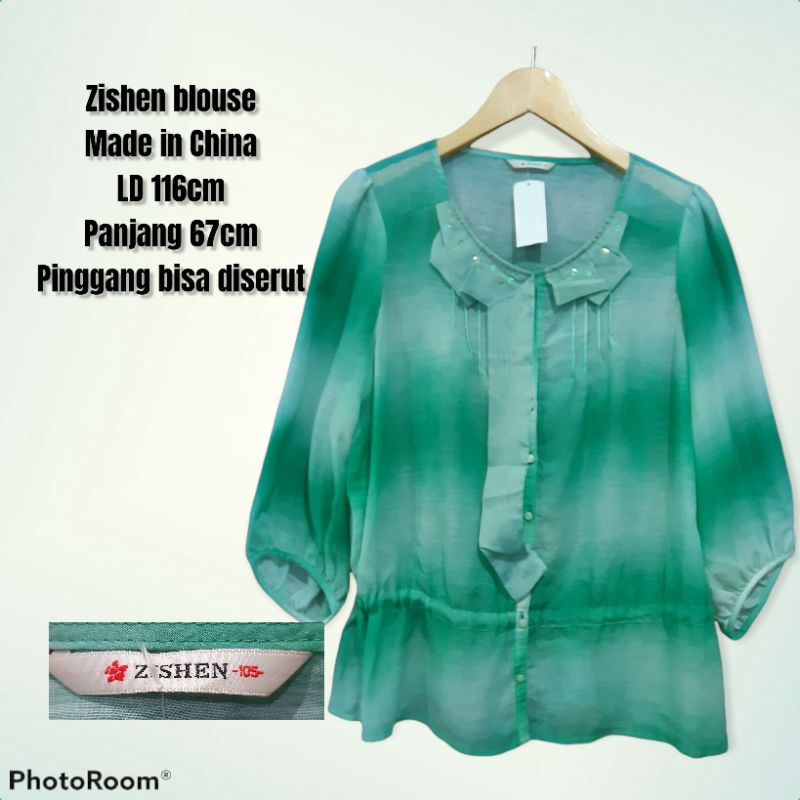 Zishen blouse wanita