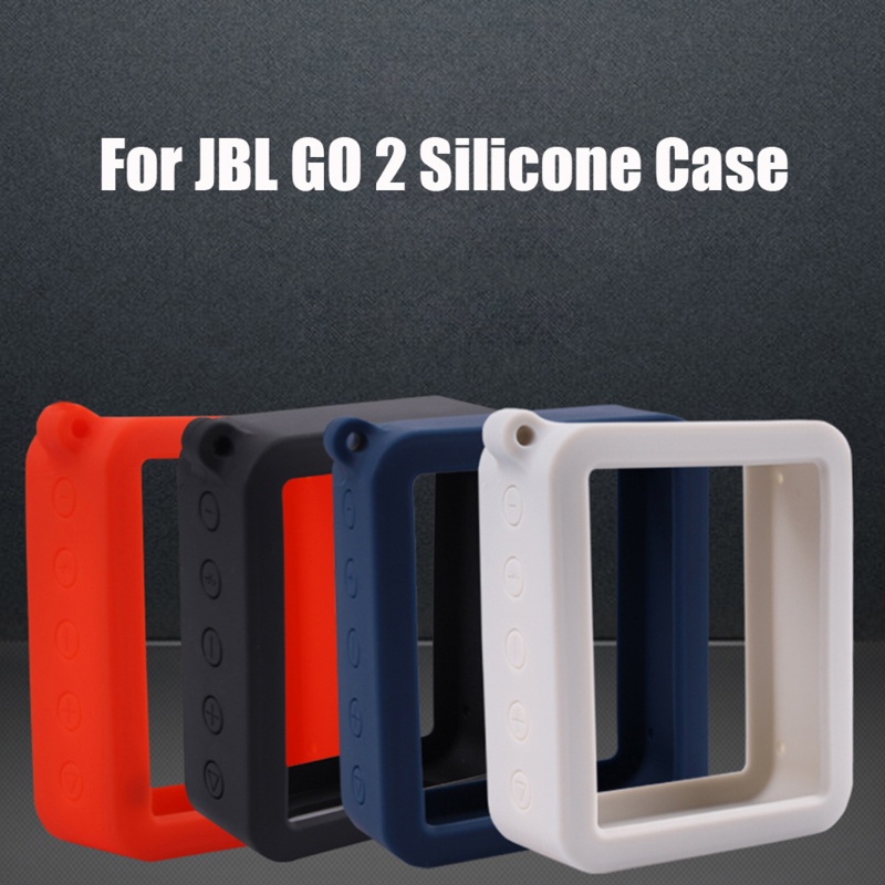 Case Pelindung Speaker Bahan Silikon Tahan Lama Untuk Jbl Go 2 Go2