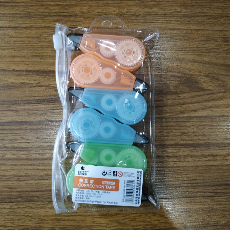 Correction tape (isi 6pcs) mh1544